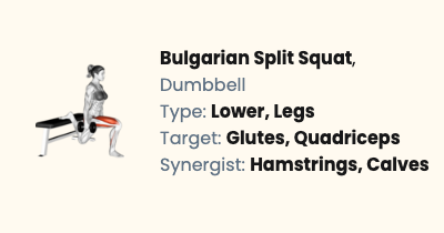 Dumbbell Bulgarian Split Squat - How To, Muscles Worked & Form Guide ...