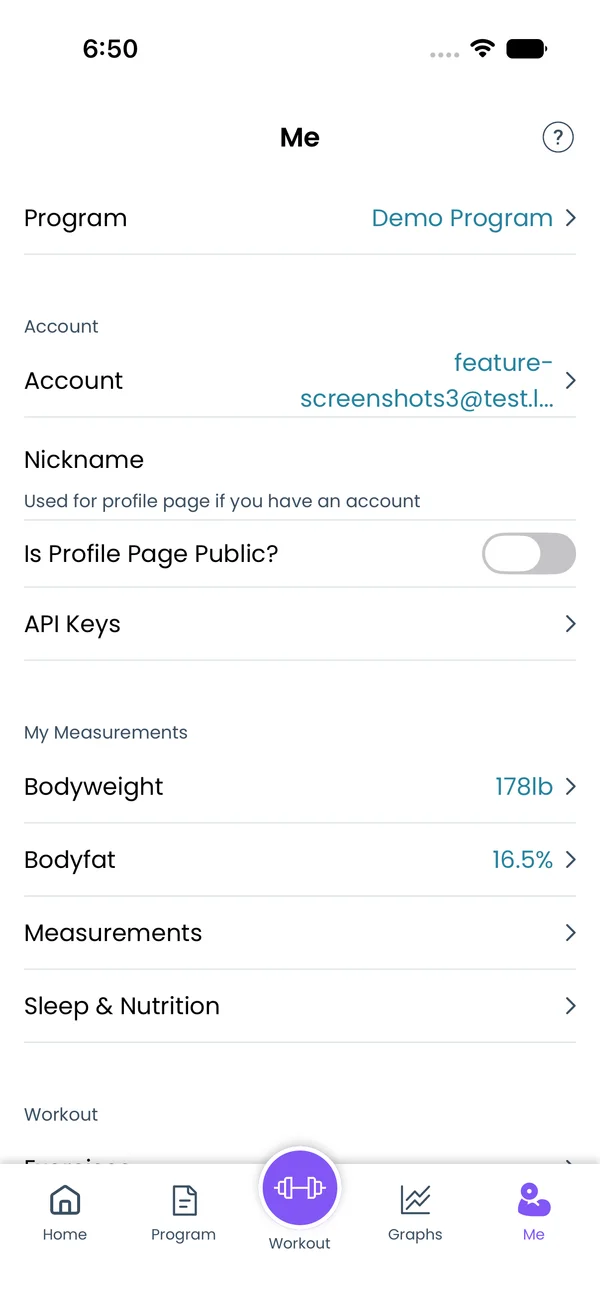 API