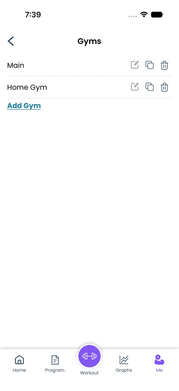 Equipment, Plates and Gyms: gyms