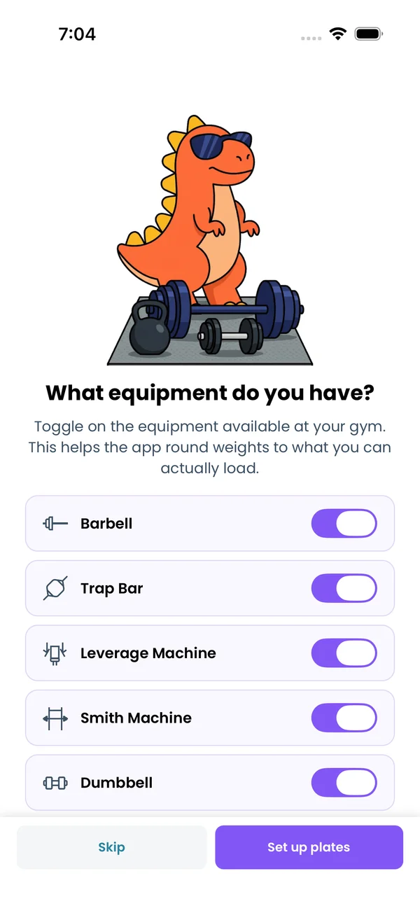 What equipment do you have?