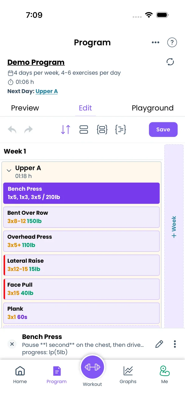 Program Editor